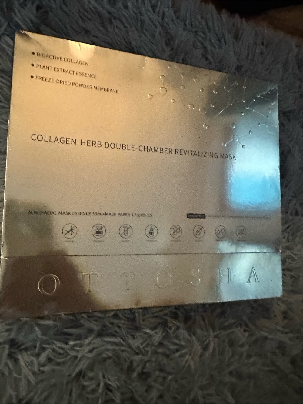 Collagen Herb Double-Chamber Revitalizing Mask Set - New Sealed